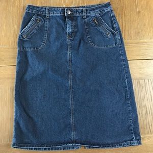 Cato denim skirt